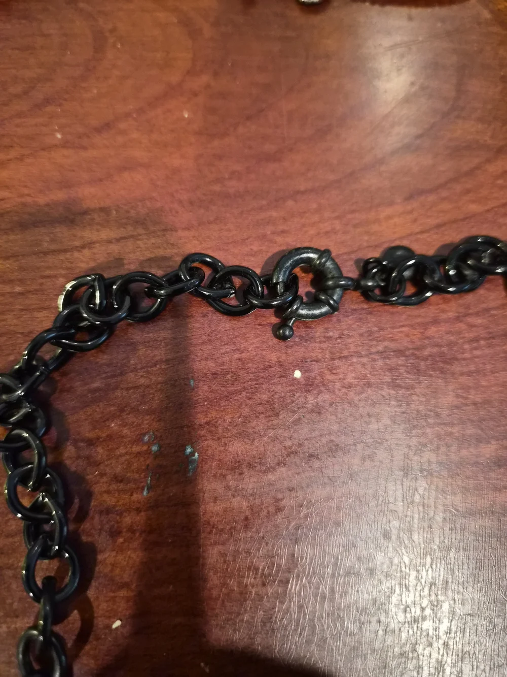 J.Crew 2011 Black Gunmetal Clear Rhinestone Cluster Bib Statement Necklace